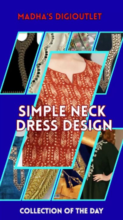 Simple Neck Design Sewing Tutorial | Dress Cutting & Stitching  2026
