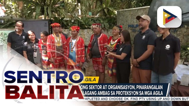 Iba’t ibang LGU, pribadong sektor at organisasyon, pinarangalan dahil sa kanilang mahalagang ambag para maprotektahan ang Philippine Eagle | ulat ni Regine Lanuza - PTV Davao
