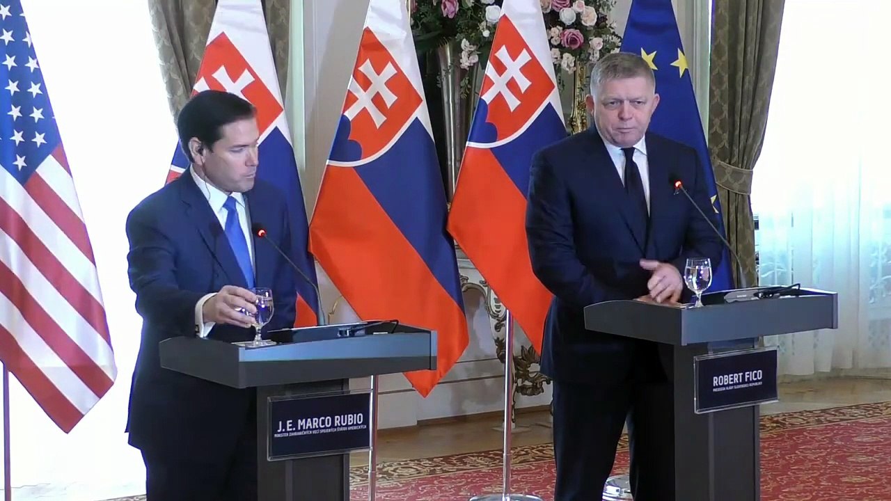 TK ministra zahraničných vecí USA M. Rubia a premiéra SR R. Fica_15022026