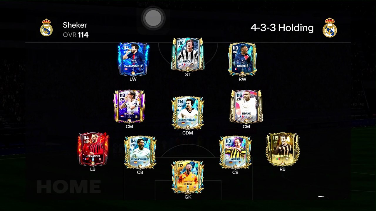 EA Sports FC 25 Mobile | Manager Mode Division Rivals | FC CR7 vs Sheker (1-1 Draw)