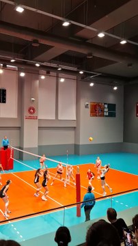 Üçüncü Set Sonucu - Beşiktaş 25-16 THY - Küçük Kızlar Süper Ligi Final Grubu 4. Hafta