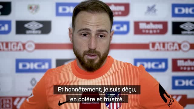 Atlético - Oblak déçu, en colère et frustré après la gifle reçue contre le Rayo Vallecano