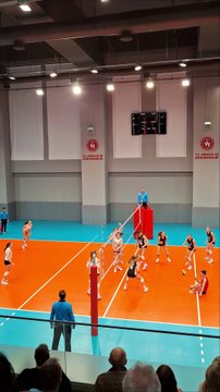 Dördüncü Set Sonucu - Beşiktaş 25-19 THY - Küçük Kızlar Süper Ligi Final Grubu 4. Hafta