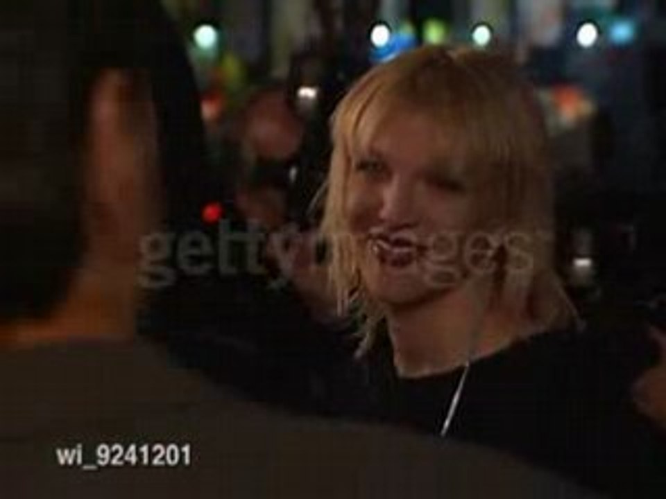 Courtney Love - Man On The Moon Premiere