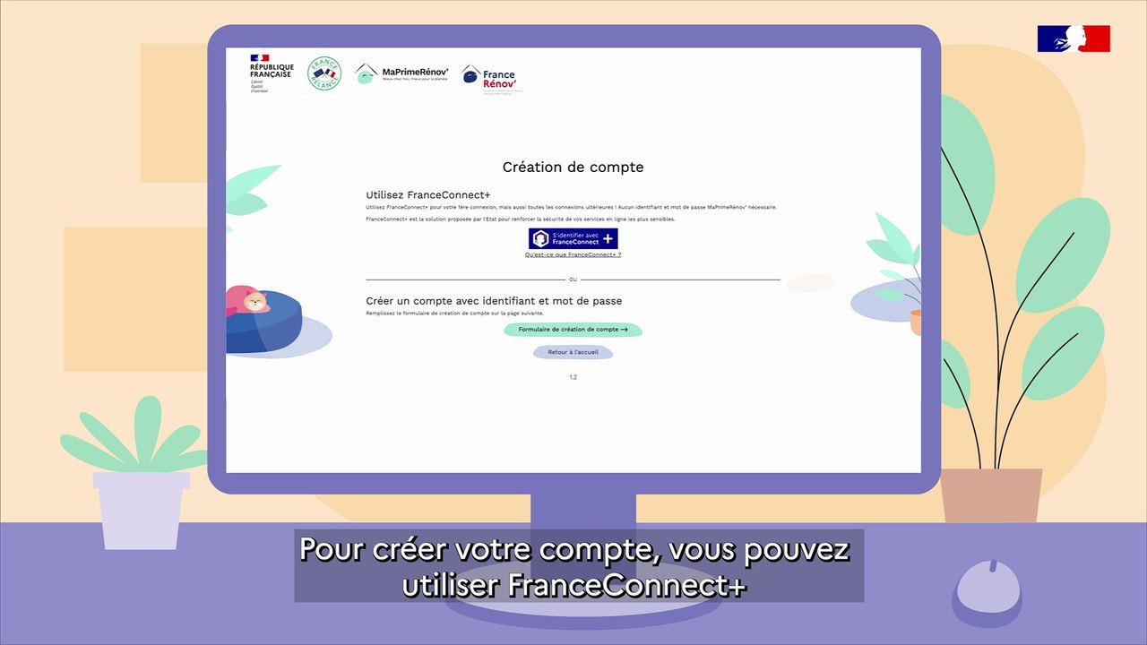 [TUTO] Rénovation par geste : créez votre compte avec FranceConnect+