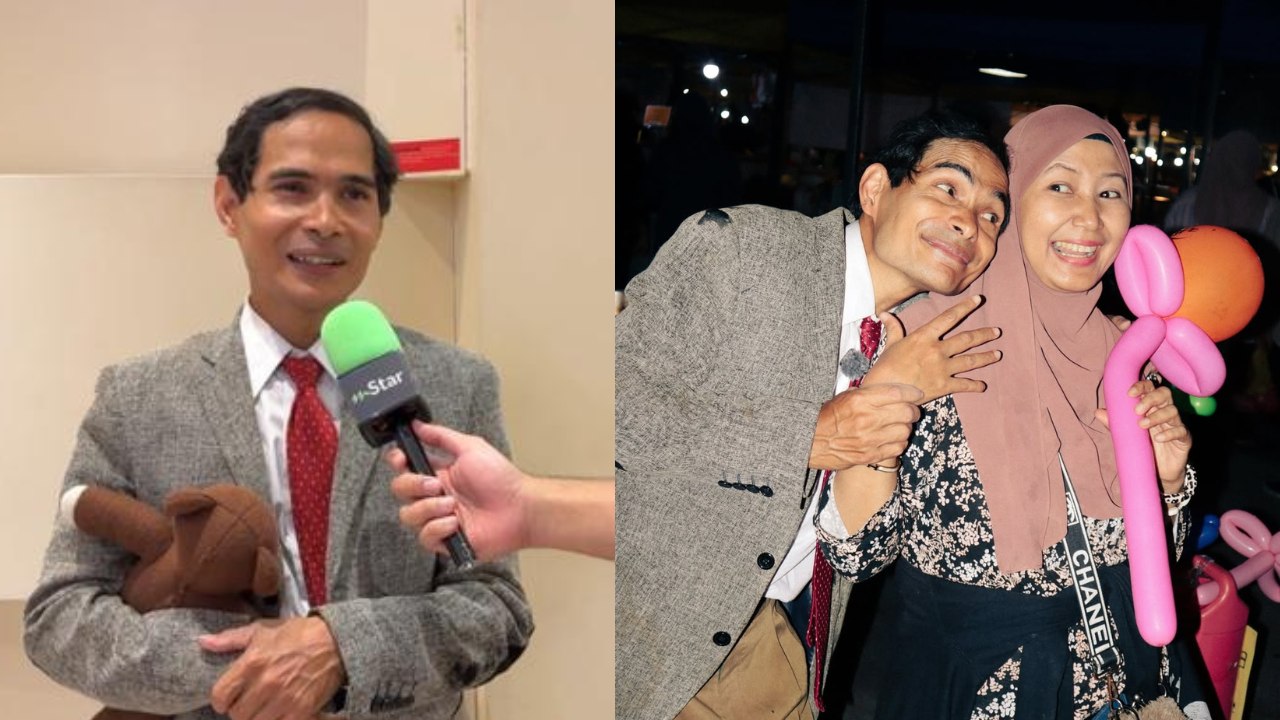 ‘Mr Bean’ sifatkan isteri satu dalam sejuta, sanggup teman jual belon di pasar malam