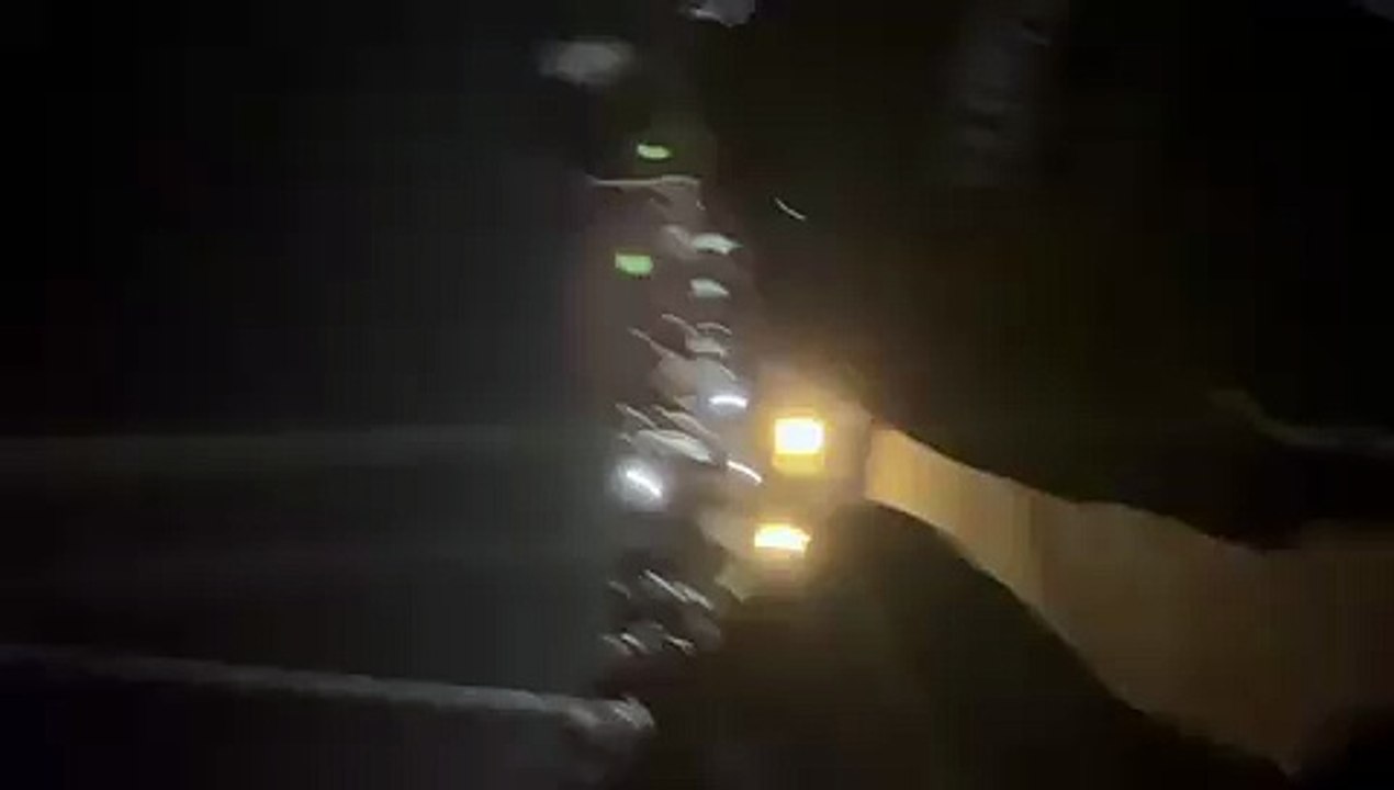 Atropello múltiple en una carrera ilegal.