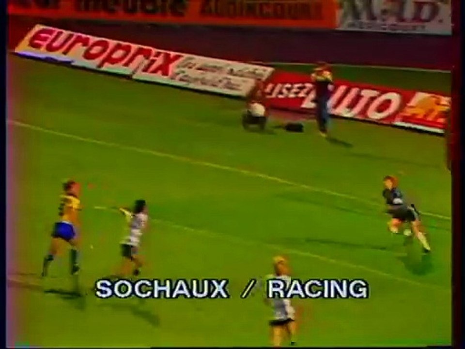 SOCHAUX - RACING PARIS - 1984 - SAISON 1984/1985 -