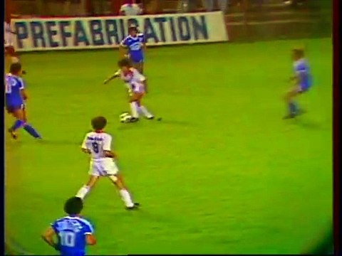 BASTIA - NANCY - 1984 - SAISON 1984/1985 -