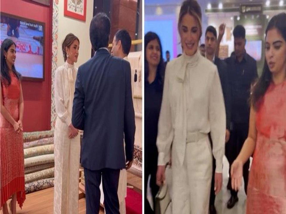 Rania di Giordania, con il suo stile incanta tutti a Mumbai