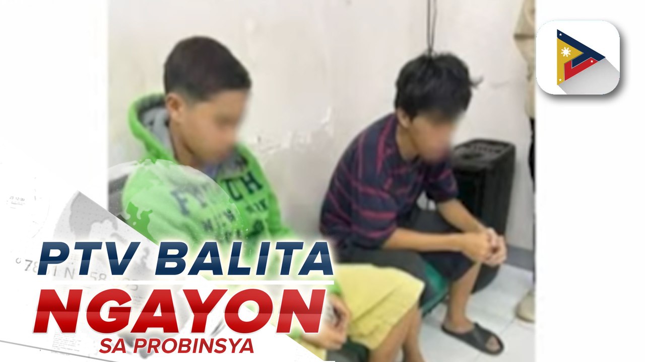 Dalawang menor de edad na sangkot sa vandalism sa Matina, Davao City, na-rescue ng mga awtoridad