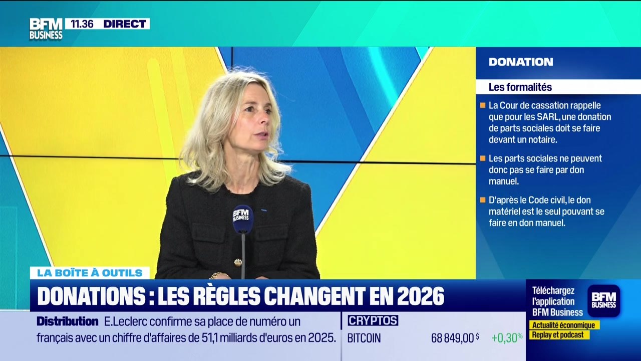 L'actu du patrimoine : Donations, les règles changent en 2026 - 16/02