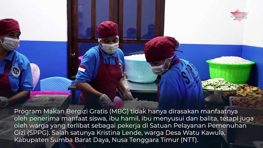 Relawan SPPG di NTT Dulu Beli Beras 1 Kilopun Susah, Sekarang Sudah Bisa Beli Motor