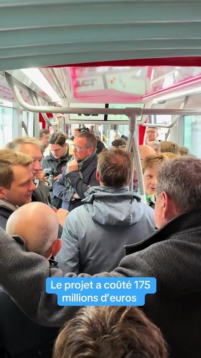 Le tramway T6 en service entre Lyon et Villeurbanne