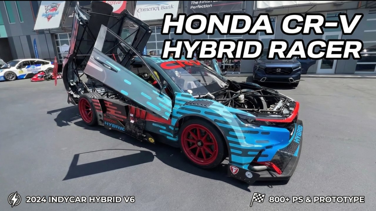 Honda CR-V Hybrid Racer: Rennlabor auf CR-V Basis