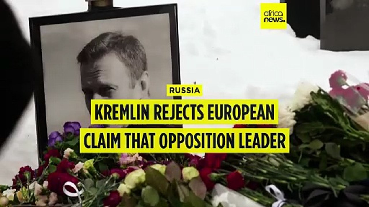 On second anniversary of his death, Kremlin rejects claim opposition leader Navalny was poisoned
