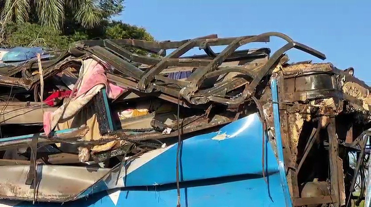 Acidente com ônibus que ia do Maranhão a SC para colheita de maçã deixa seis mortos em SP