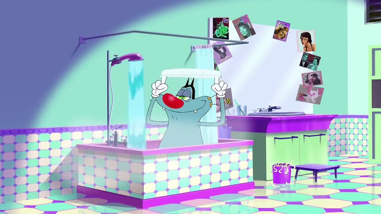 Oggy and the Cockroaches - Oggy Goes Green Hindi Cartoons for Kids