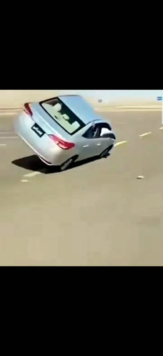 Car driver trending short video