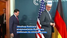 Przemówienie Rubio bardziej przyjazne, ale Europejczycy "nie są naiwni", mówi Euronews analityk
