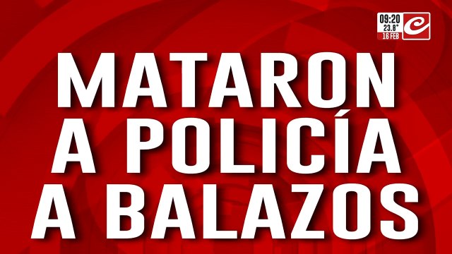 Policía fue ejecutado a balazos por ladrones que intentaron robarle en un semáforo