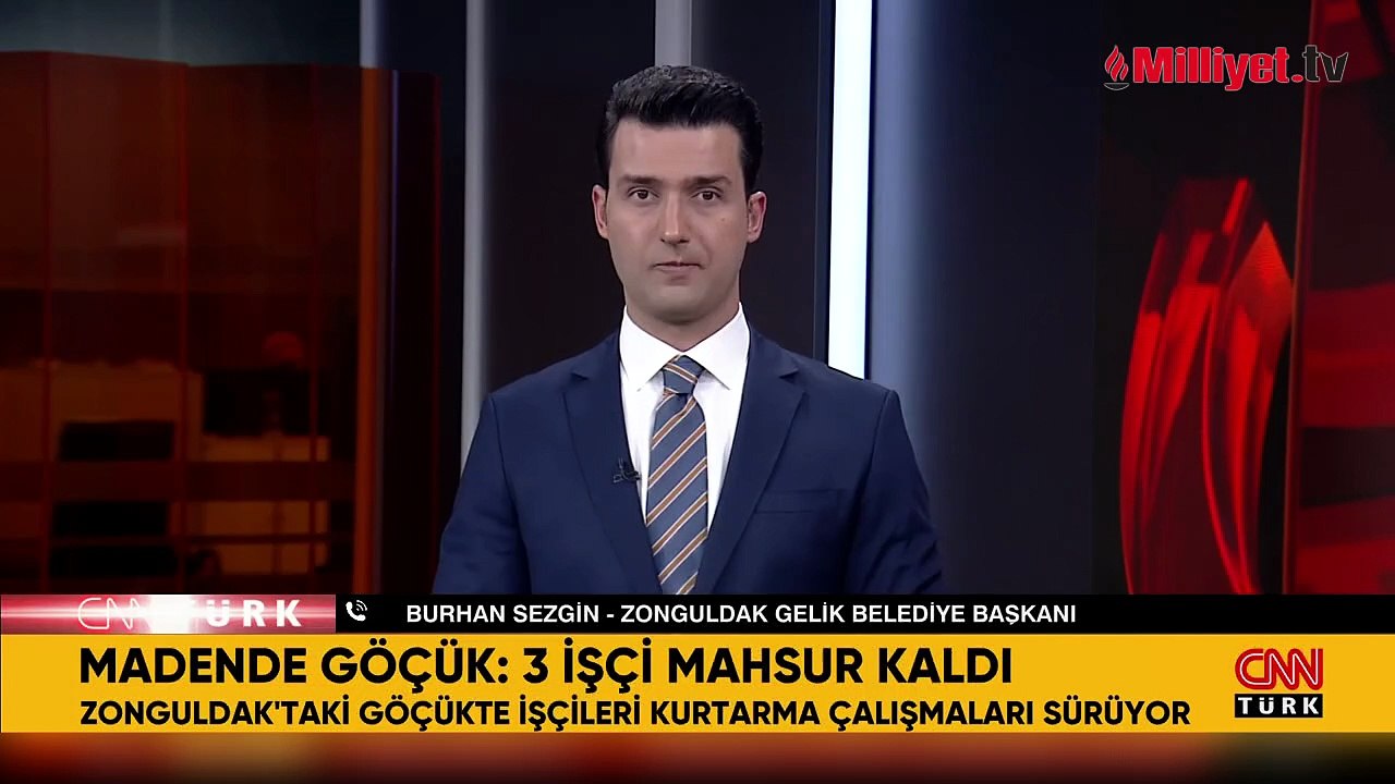Zonguldak'ta maden ocağında göçük! 4 işçi göçük altında kaldı