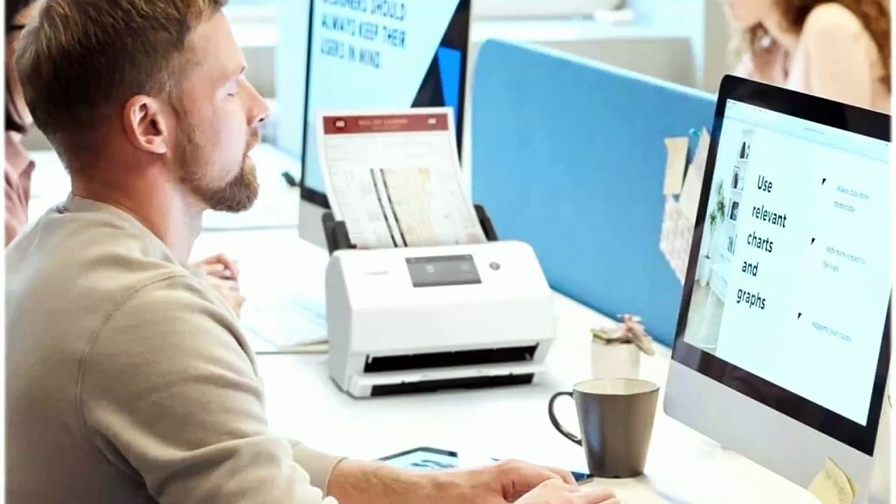 Canon R50 Scanner: Fast Color Duplex Scanning & Wi-Fi Connectivity