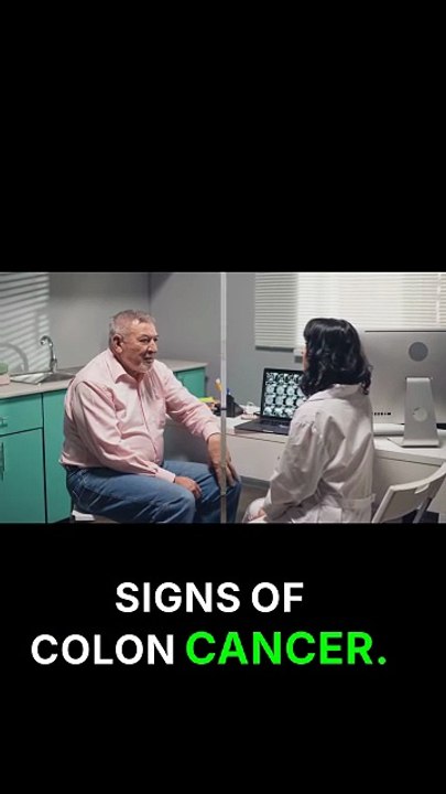 Discusses the first early sign of colon cancer
