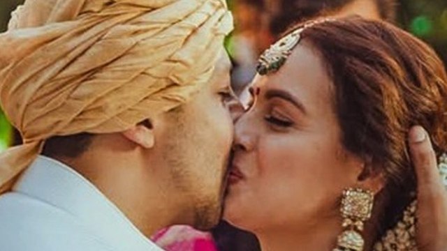 Dia Mirza का पति संग लिपलॉक वाला फोटो हुआ वायरल!