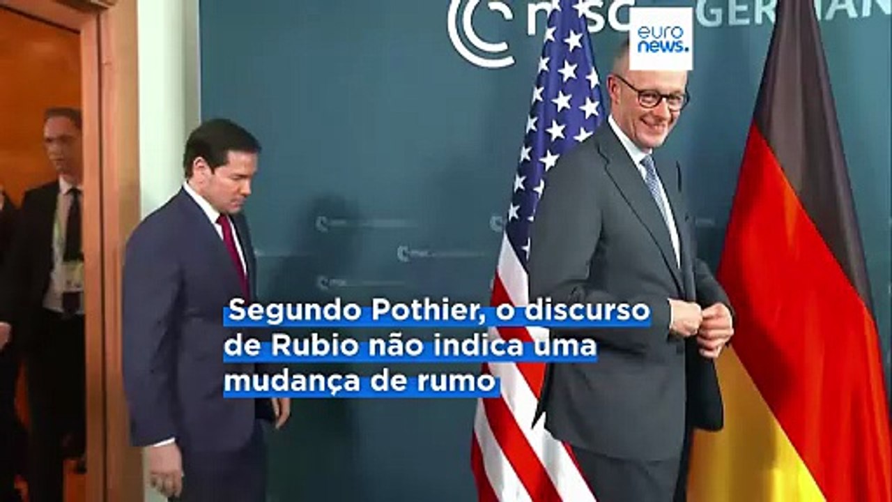 Discurso de Rubio foi mais amigável mas os europeus "não são ingénuos", diz analista à Euronews