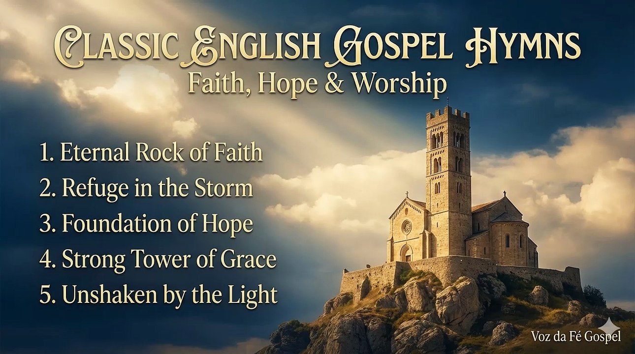 Classic English Gospel Hymns Songs of Faith Hope and Trust