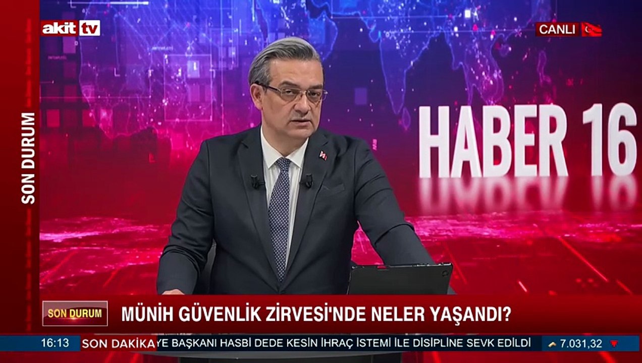 Akit Medya Grubu Almanya Temsilcisi Bedrettin Engin Soğancı: Munih Güvenlik Zirvesi'ni değerlendirdi