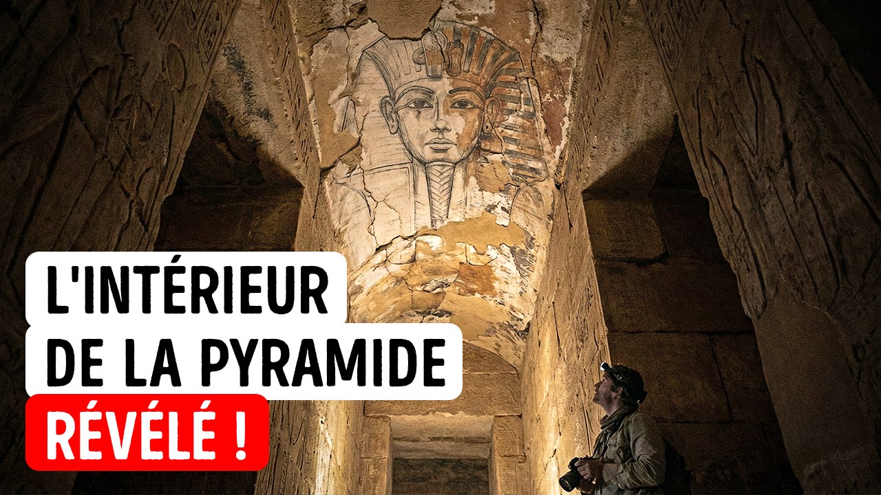 Des scientifiques ont découvert une ancienne pyramide avec des trésors intacts