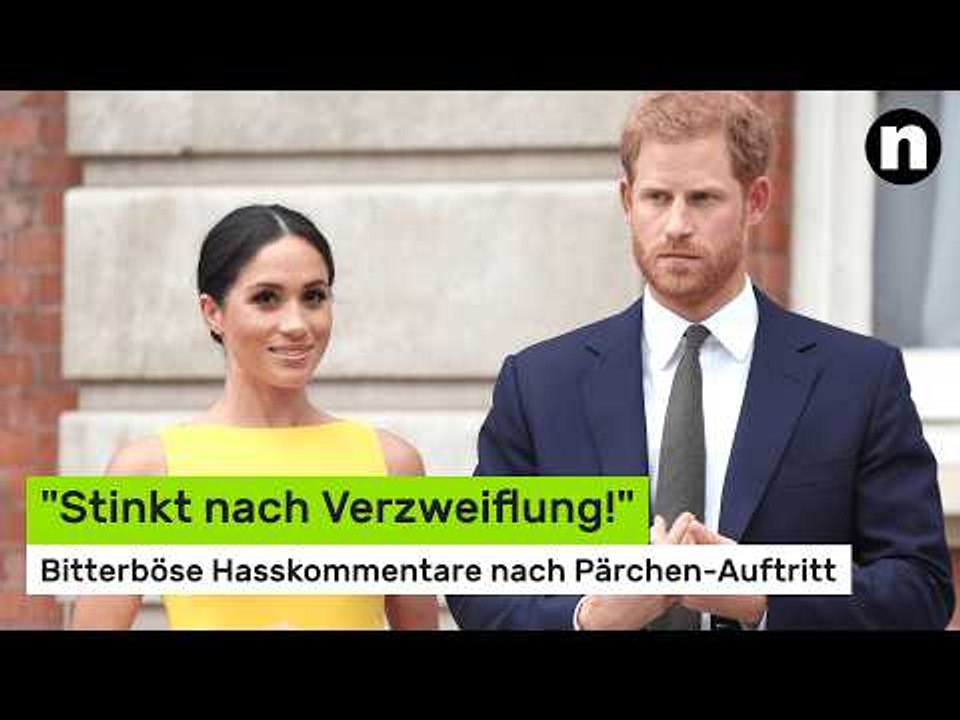 Meghan Markle und Prinz Harry: 'Stinkt nach Verzweiflung!' Bitterböse Hasskommentare nach Auftritt