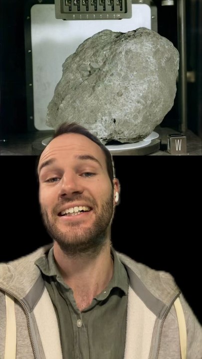 Une ANCIENNE roche TERRESTRE sur la LUNE