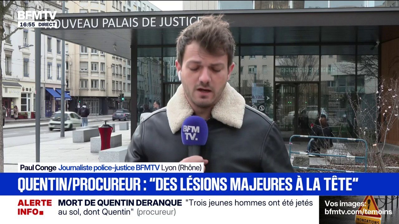 Mort de Quentin Deranque: le militant nationaliste a subit des coups "essentiellement à la tête"