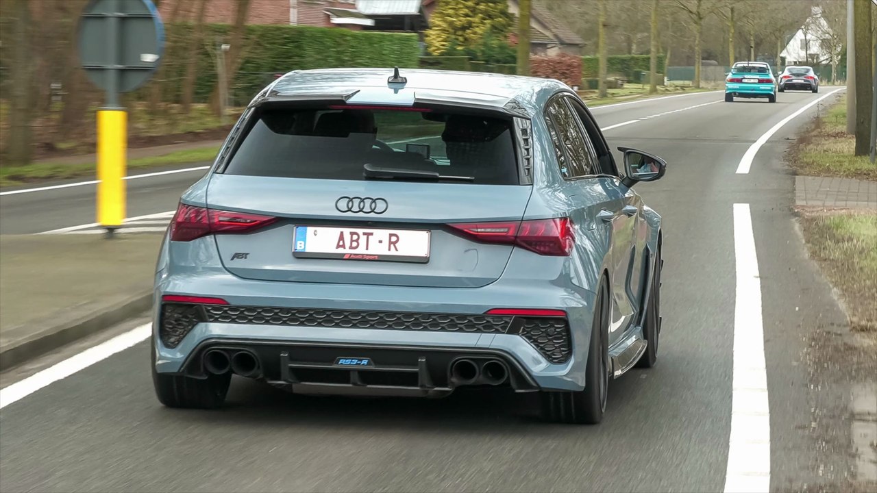 525HP ABT Audi RS3-R 8Y Sportback - Accelerations & Exhaust Sounds !