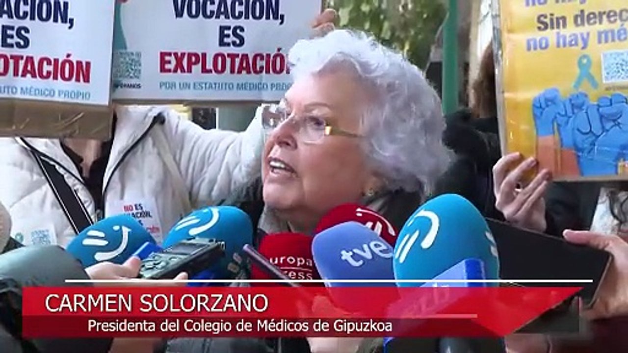 Los médicos vuelven a la huelga nacional para exigir un Estatuto Marco propio