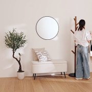 Lot de 3 panneaux d&eacute;coratifs tasseaux bois Colva D&eacute;coration murale Art mural