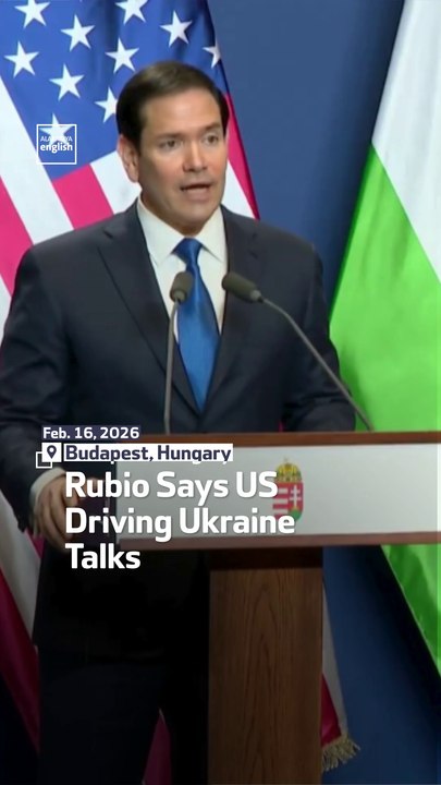 Rubio Says US Driving Ukraine Talks