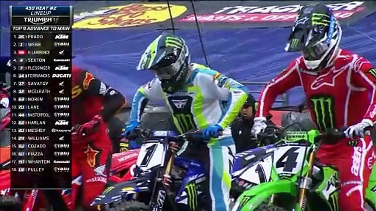 AMA Supercross 2026 | Round 6, Seattle | 450SX Heat 2