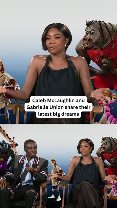 ‘GOAT’ Stars Caleb McLaughlin And Gabrielle Union Share Their Latest Big Dreams