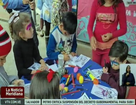 Merideños disfrutan de diversas actividades en los Carnavales por la Paz 2026