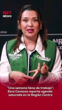 📅✨ Esra Cavazos destacó que los últimos días han estado marcados por recorridos, reuniones y atención directa a la ciudadanía, manteniendo una agenda activa en la región.