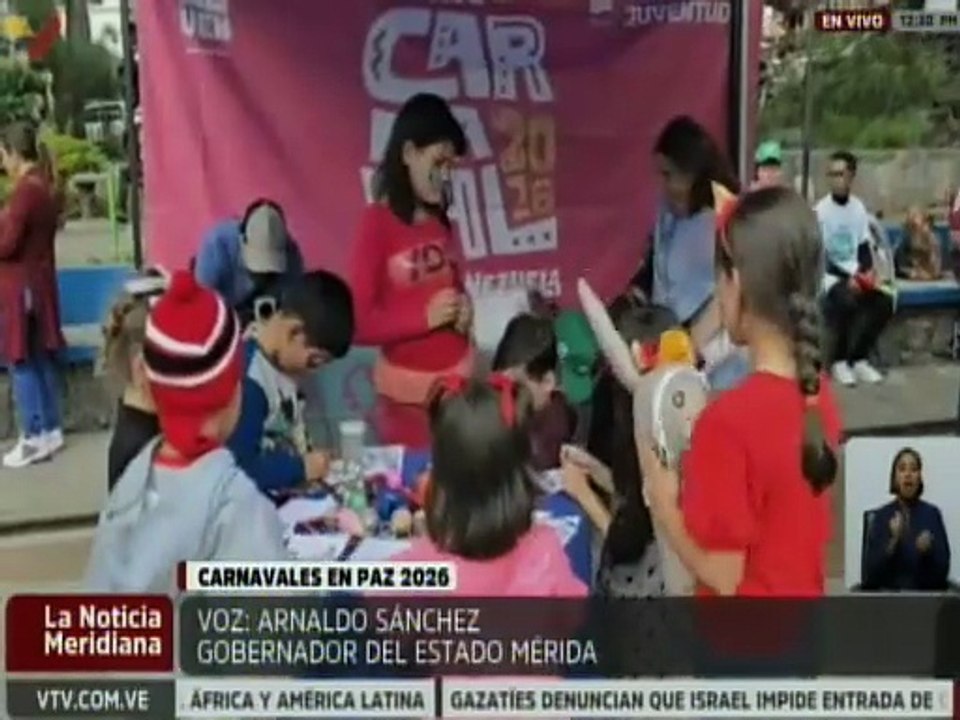 Mérida | Más de 120 mil personas disfrutan de los Carnavales en Paz 2026