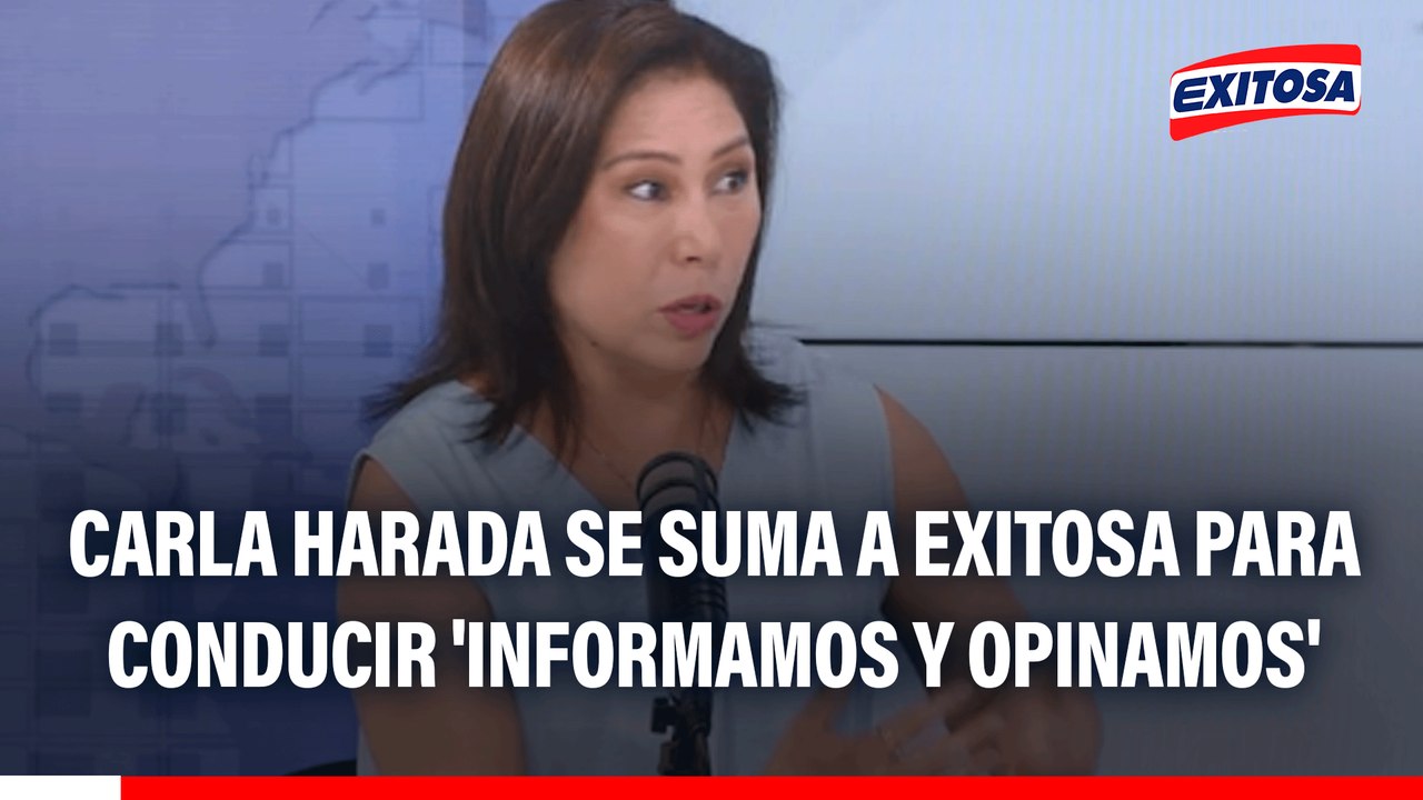 Carla Harada se suma a Exitosa para conducir 'Informamos y Opinamos'