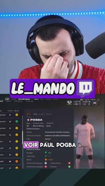 En live tout les jours à partir de 16h sur Twitch : le_mando 🟪