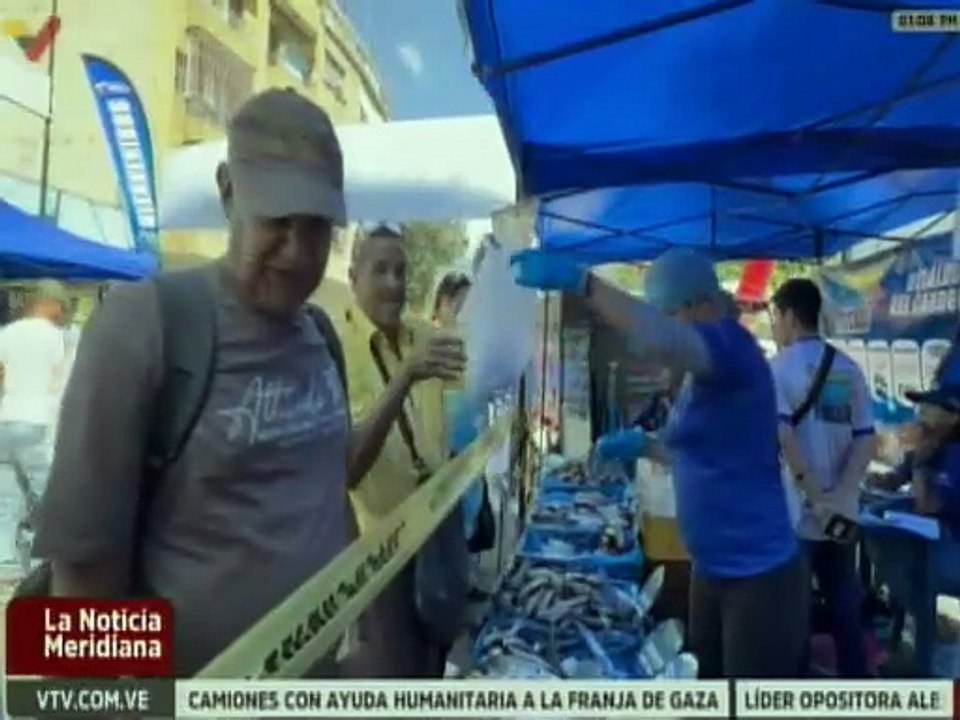 Más de 90 consejos comunales de Petare se beneficiaron con 9 toneladas de frutos del mar