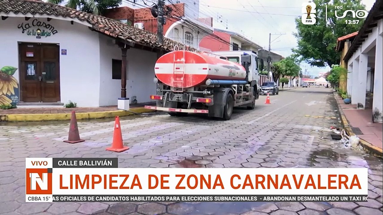 LIMPIEZA EN CALLES  CARNAVALERAS 22