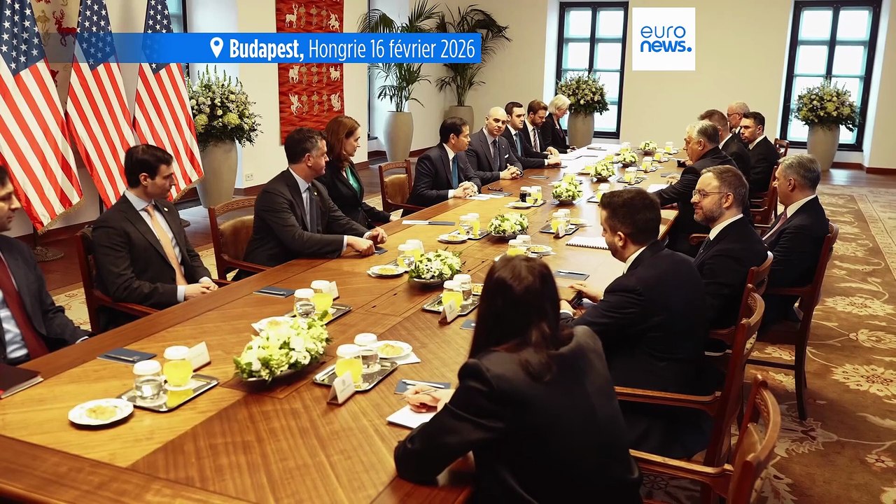 Marco Rubio en Hongrie, une première pour un dirigeant américain depuis sept ans